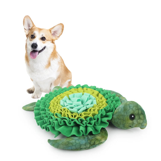 Dog Snuffle & Nosework Training Feeding Mat, Sea Turtle