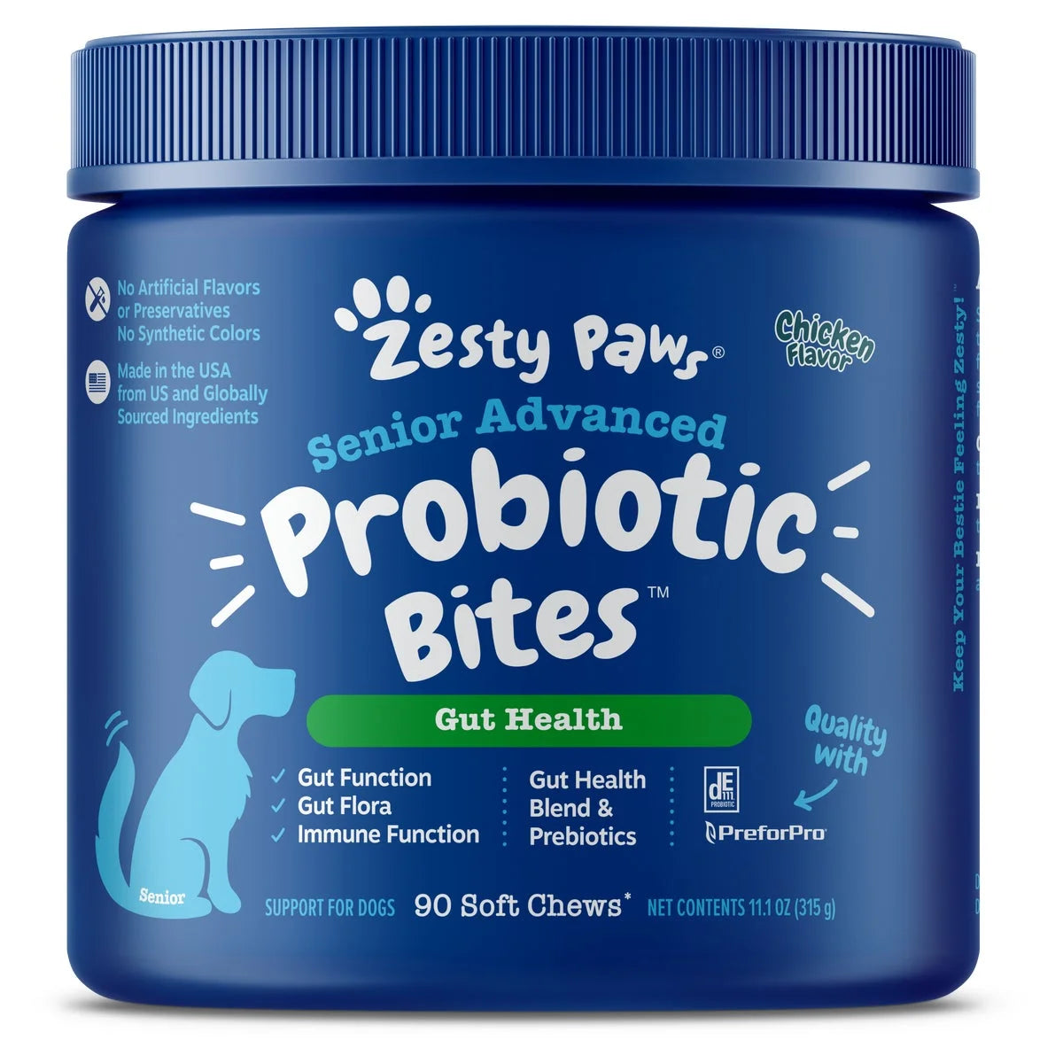 Probiotic Bites? Soft Chews for Senior Dogs